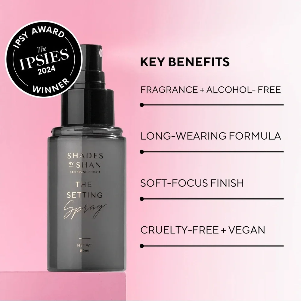 3/$20💗 Shades by Shan The Setting Spray Travel Size 0.68 oz